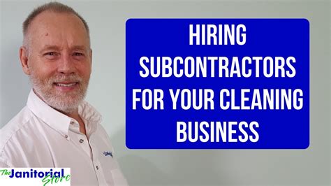 Our current business sub-contracting partners have been able to grow their businesses by. . Cleaning companies looking for subcontractors